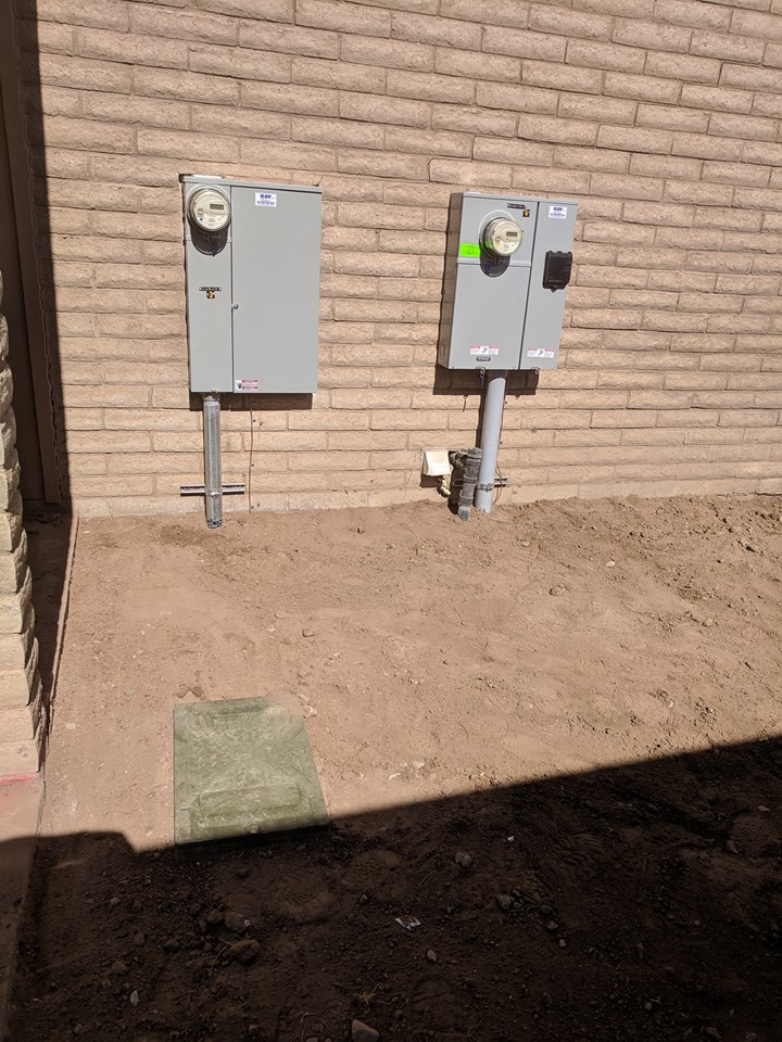 new electric panel install